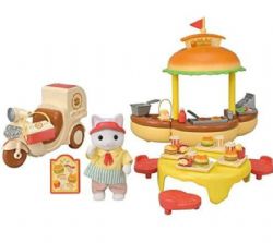 CALICO CRITTERS - STAND DE HAMBURGERS